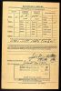 Edgar Lee Caison WW II Draft Card Young Men card back