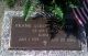 Frank Albert Register gravestone