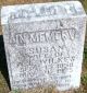 Susan Wilkes gravestone