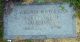 Virginia Wilkes Cook gravestone