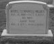 Hazel Cornwell & Annie Wise Wilkes gravestone