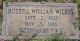 Russell William Wilkes gravestone