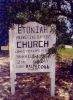 Etoniah Primitive Baptist Church sign