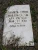 James David Waldron Jr gravestone