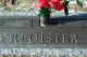 Henry G and Jessie Purdy Register gravestone