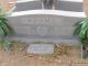 Bennie A and Inez Adams gravestone