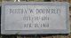 Bertha W Douberley gravestone 1