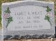 Memorial Cemetery/James R Wilks 1941 gravestone.jpg