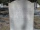 Andrew Johnson Taylor gravestone 1