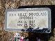 Loca Belle Williams Douglass Thomas gravestone