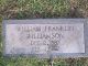 William Franklin Williamson gravestone