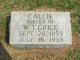 Romelia Cal Grigg gravestone
