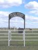 Peace Valley Cemetery sign