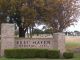 Rest Haven Memorial Park sign