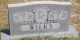 Jesse A & Pauline S Wilkes gravestone