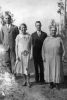 John L Cole Sr, Jessie Gleason, Dewey Cole, Mary Jane Douglass Cole. Photo courtesy of John L. Cole, Jr.